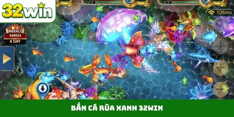 Bắn cá rùa xanh 32WIN