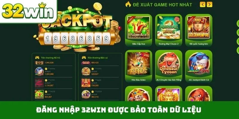 Đăng Nhập 32WIN - Hướng Dẫn 4 Bước Truy Cập Trang Chủ Đăng nhập 32WIN được bảo toàn dữ liệu