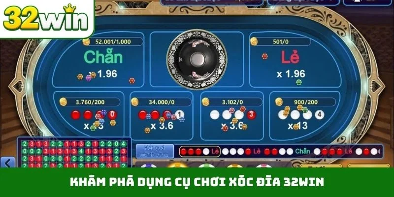 Xóc Đĩa 32WIN – Quy Tắc Đặt Cược Đơn Giản Dành Cho Bet Thủ Khám phá dụng cụ chơi xóc đĩa 32WIN