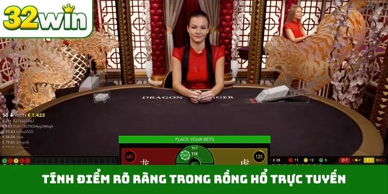 Tính điểm rõ ràng trong rồng hổ trực tuyến